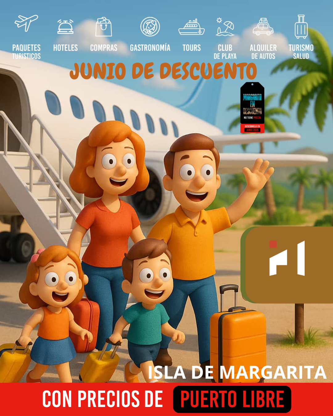 JUNIO EN DESCUENTO