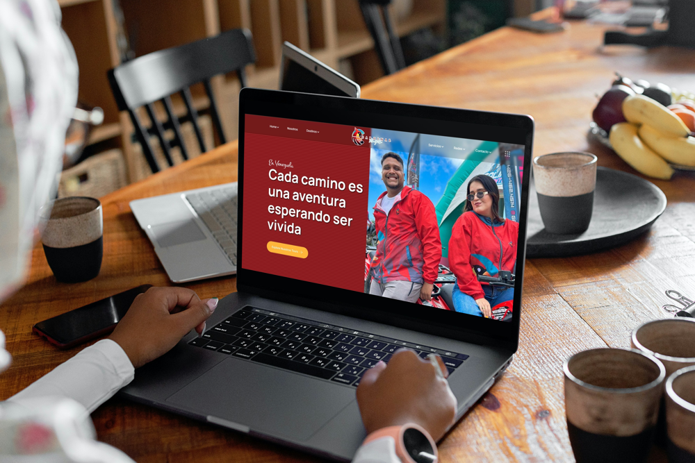 Mockup Web Turística