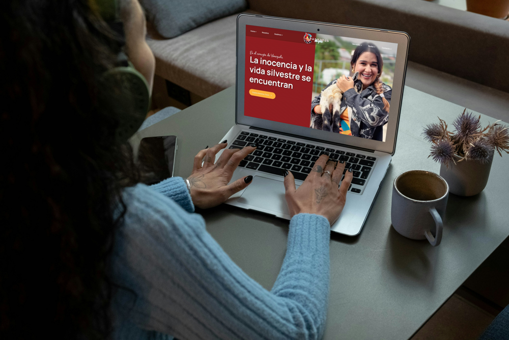 Ejemplo de sitio web de agencia