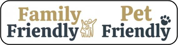 Family and Pet Friendly